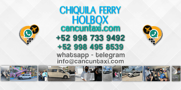 cancun to chiquila taxi