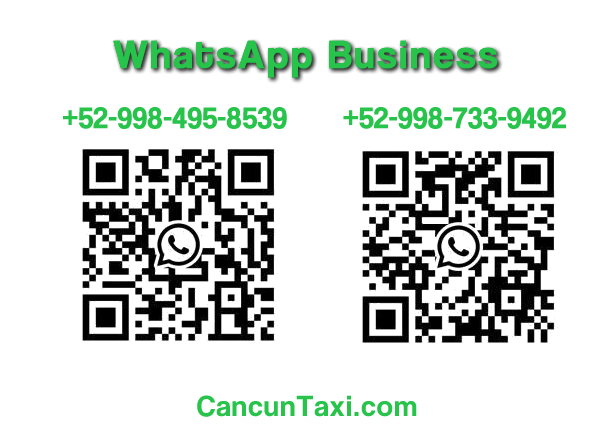 Whatsapp Business QR code CancunTaxi.com